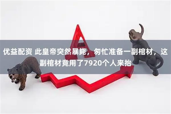 优益配资 此皇帝突然暴毙，匆忙准备一副棺材，这副棺材竟用了7920个人来抬